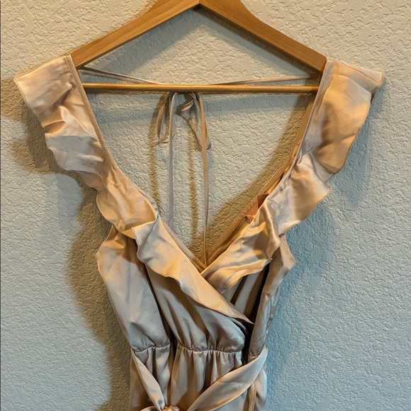 Show Me Your MuMu Ruffle Midi Dress - Picture 6 of 7